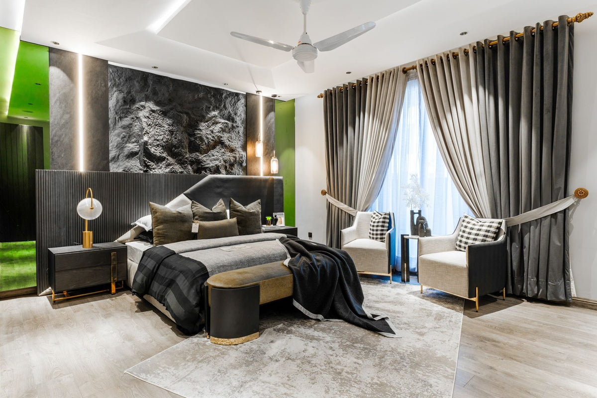 How to Design a Dramatic Bedroom That Still Feels Restful