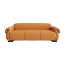 Cream Upholstered Storage Bench Ottoman