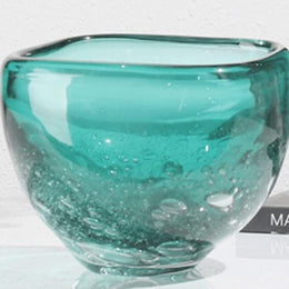 Elegant Glass Vase for Desktop Home Decor