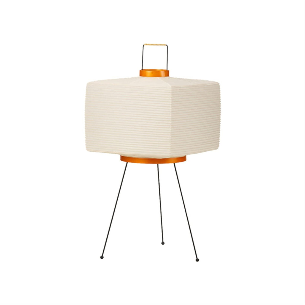 CXHJCQ Floor Lamp Creative Tripod Floor Lamp Designer Wabi-sabi Style Bedroom Rice Paper Standing Lights Home Hotel Lighting Decoration