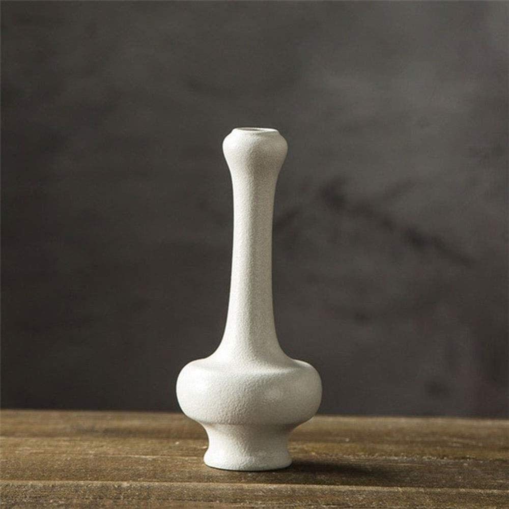 Vase 3 Pcs/Set Modern Simple Ceramics Originality Small White Restaurant Tea Table Decor Dry Flower Arrangement Ornaments Decoration Rustic Home Decor