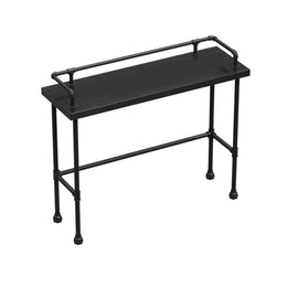 White Metal Counter Stools with Wood Seats