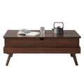 BTZHY Coffee Table Convertible Coffee Table to Dining Table, Multifunction Lift Top Table Hidden Handle Lift Up Coffee Table, Smooth Surface Table Corner Protection Storage Tea Table Strong Bearing C