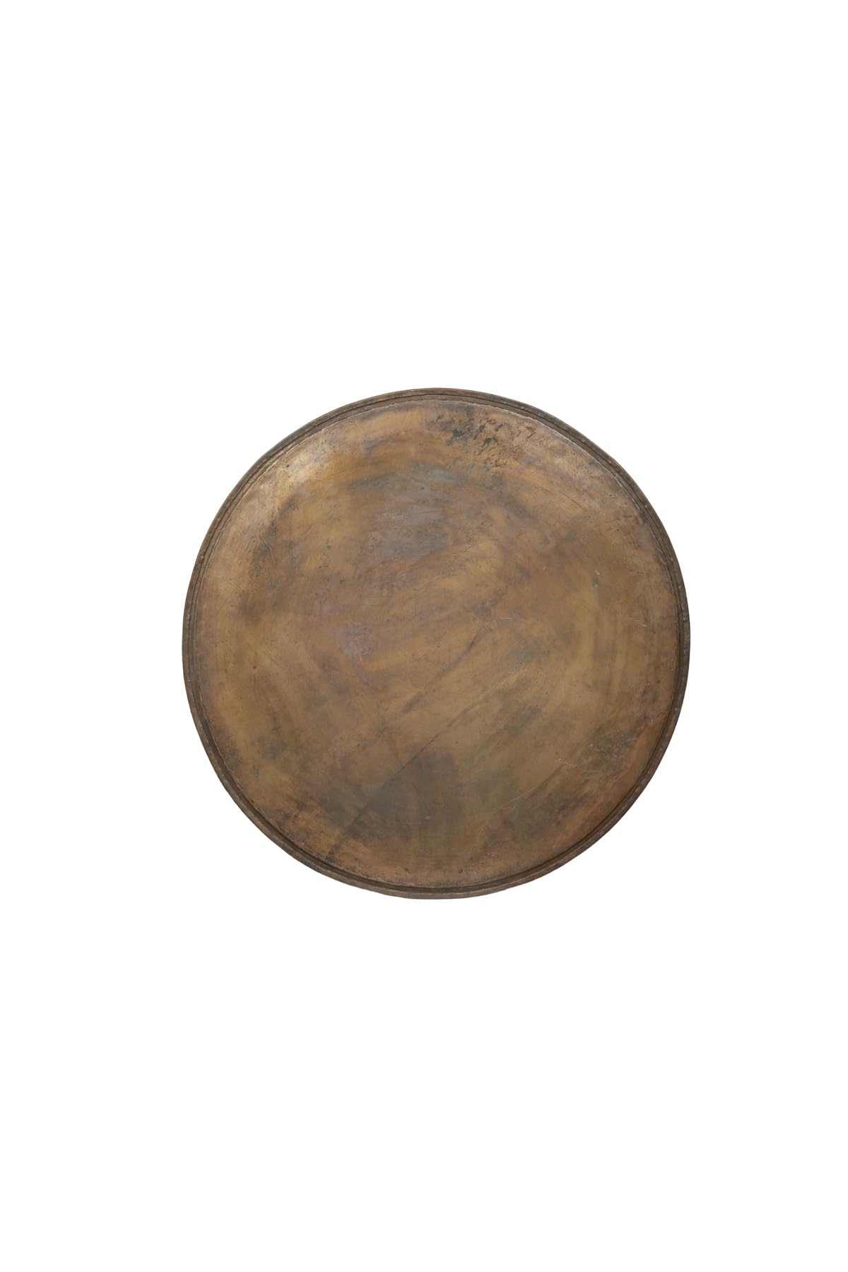 Handcrafted Silver Copper Serving Tray