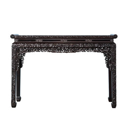 Vintage Chinese Mahogany Entryway Table
