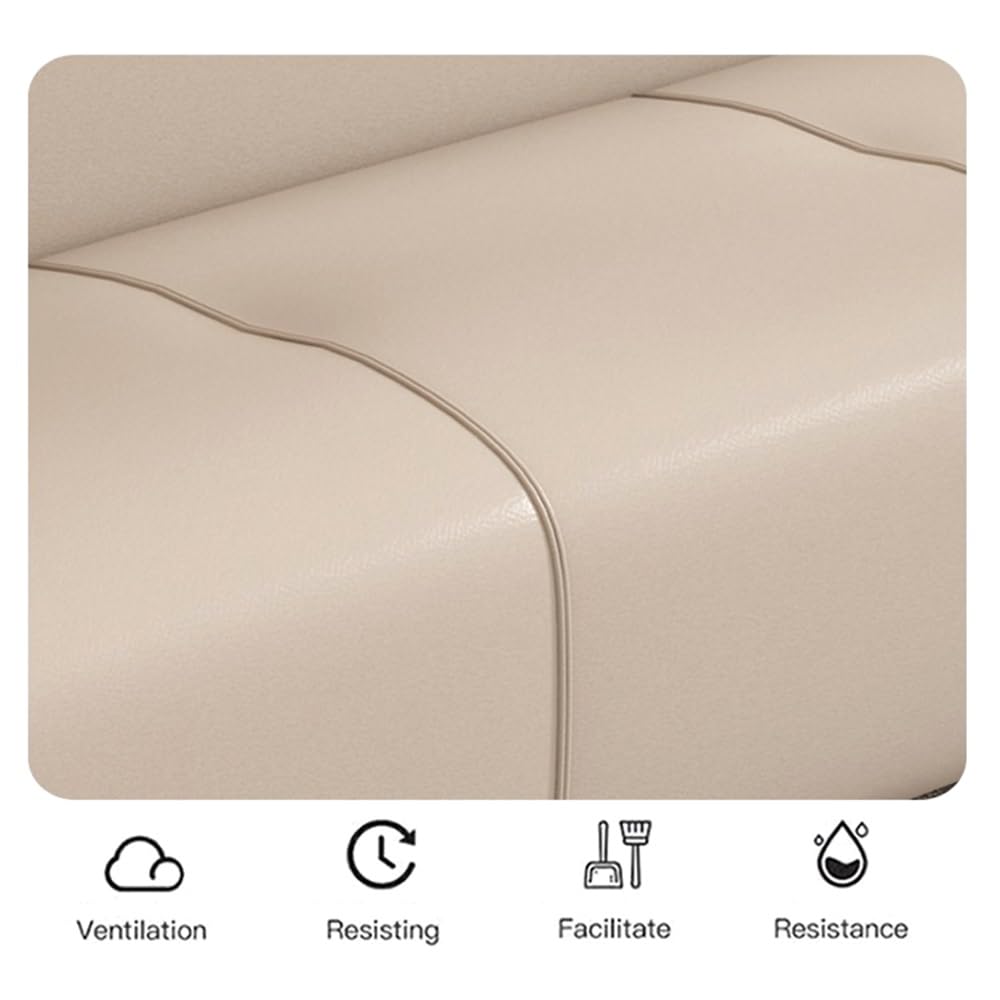 LMMIAMZ Cream Upholstered Storage Bench for Bedroom Living Room Entryway Stylish Ottoman Stool Versatile Couch Bench Large Size Modern Design Home Furniture