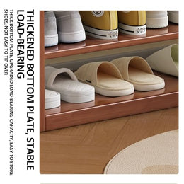31-Inch Slim Shoe Cabinet with Ottoman