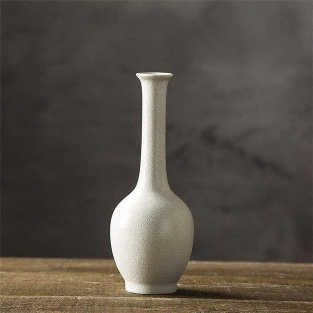 Vase 3 Pcs/Set Modern Simple Ceramics Originality Small White Restaurant Tea Table Decor Dry Flower Arrangement Ornaments Decoration Rustic Home Decor