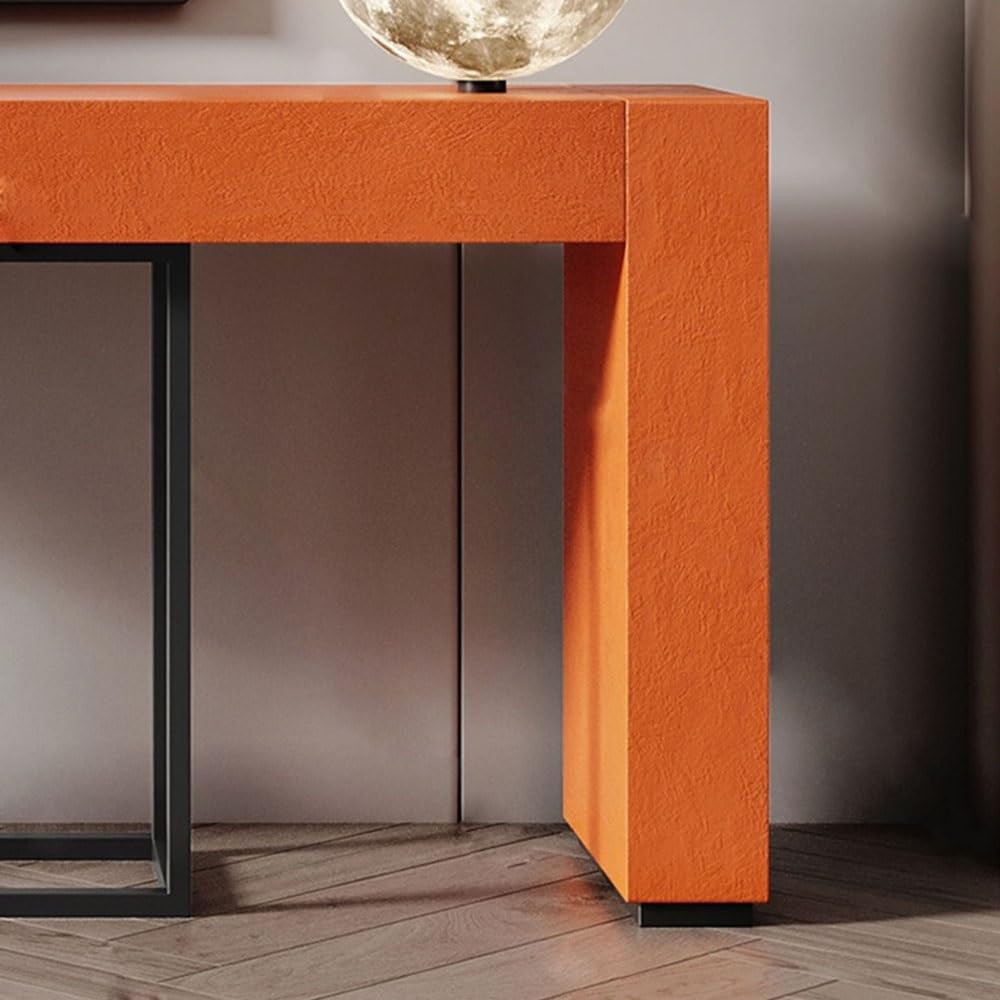 Console Table Modern Entry Console Table, 47.24 inch Wood Sofa Table, Contemporary Narrow Long Accent Table for Living Room, Entryway, Hallway Entryway Table