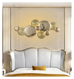 Gold Lotus Leaf Copper Wall Sconce