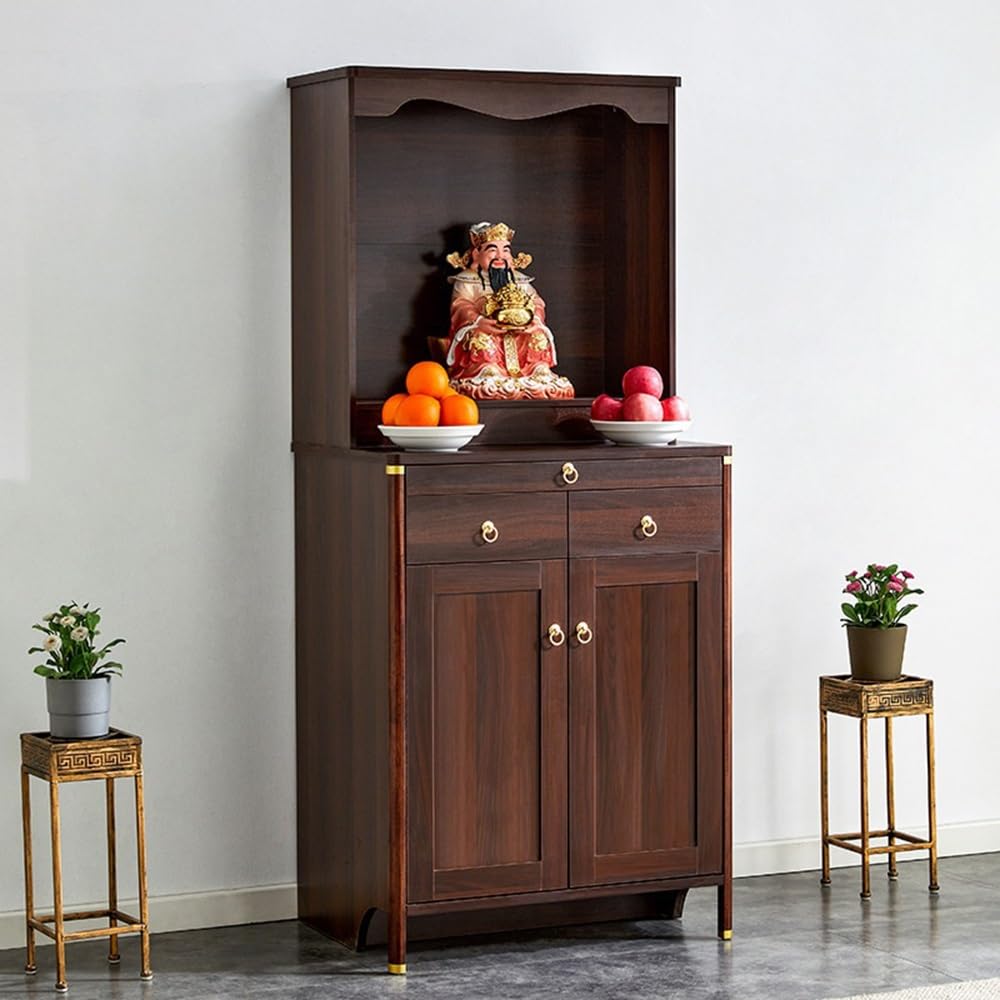 FURUIM2024M Chinese Buddhist Altar Zen Altar Cabinet Console Table