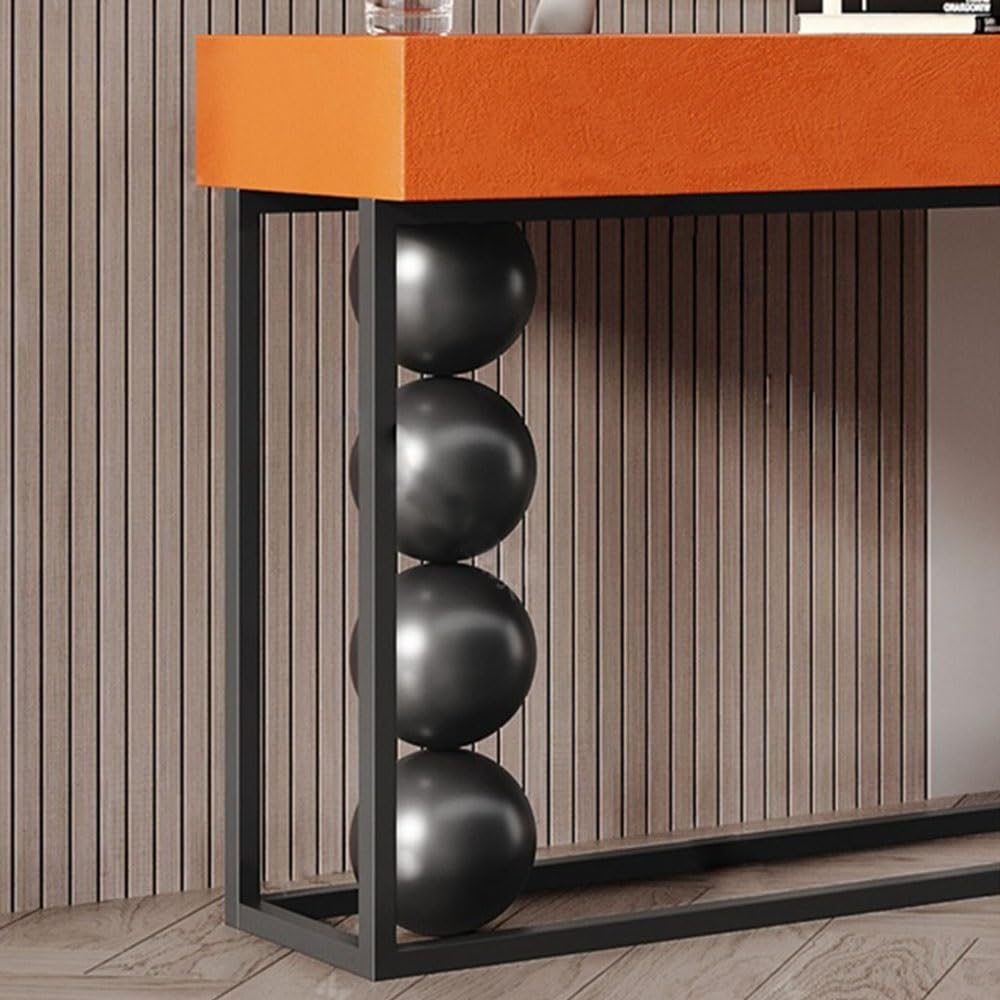 Console Table Modern Entry Console Table, 47.24 inch Wood Sofa Table, Contemporary Narrow Long Accent Table for Living Room, Entryway, Hallway Entryway Table