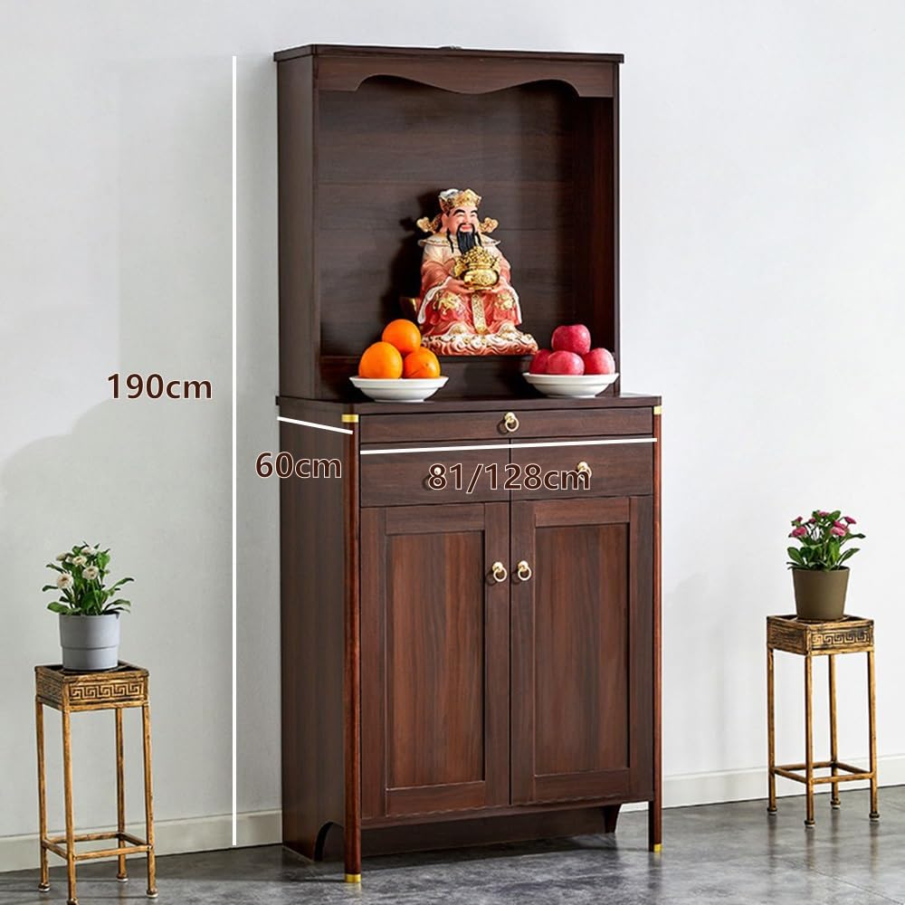 FURUIM2024M Chinese Buddhist Altar Zen Altar Cabinet Console Table