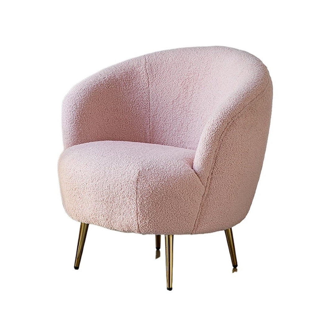 NDUCSYNZT Furniture,Lamb Velvet Lounge Chairs, Living Room Backrest Armchair, Lazy Sofa Chair, Leisure Seat, Soft Pack Stool