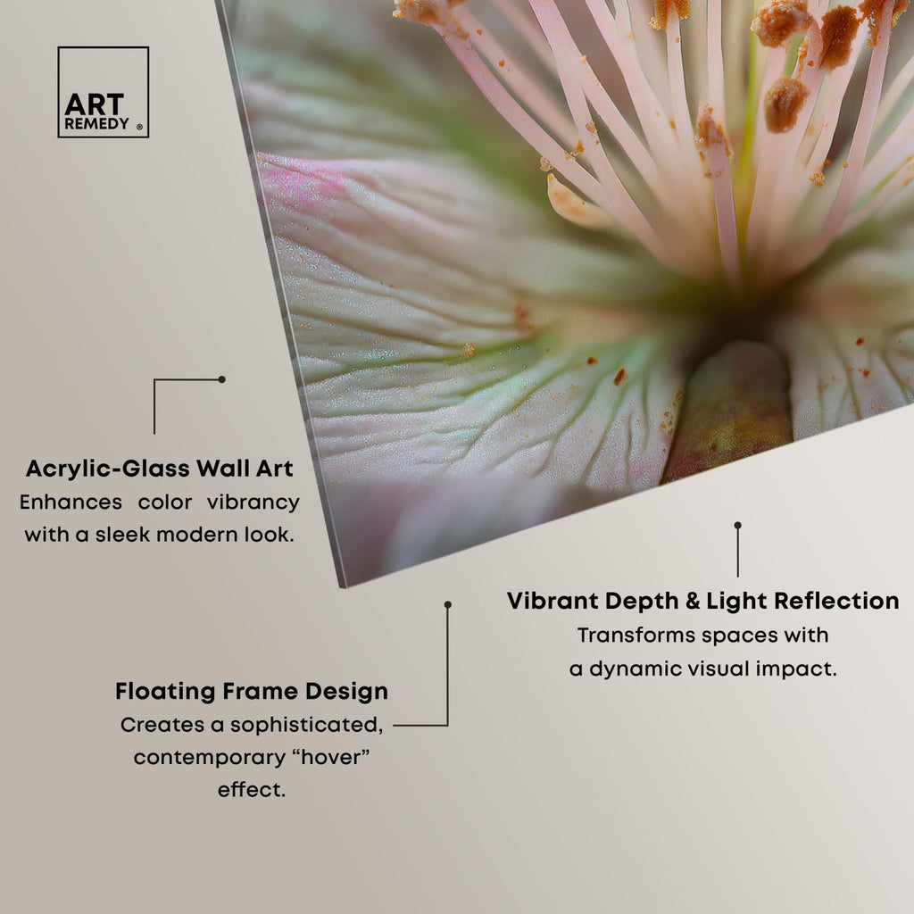 Neutral Tranquility Botanical Acrylic Print Farmhouse Wall Decor Set of 2 by Art Remedy